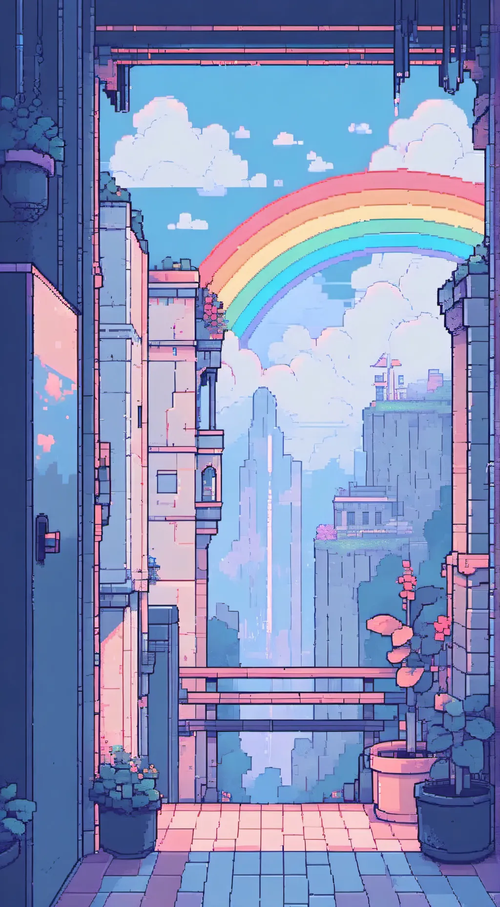 ai character: !Dandy’s world! background