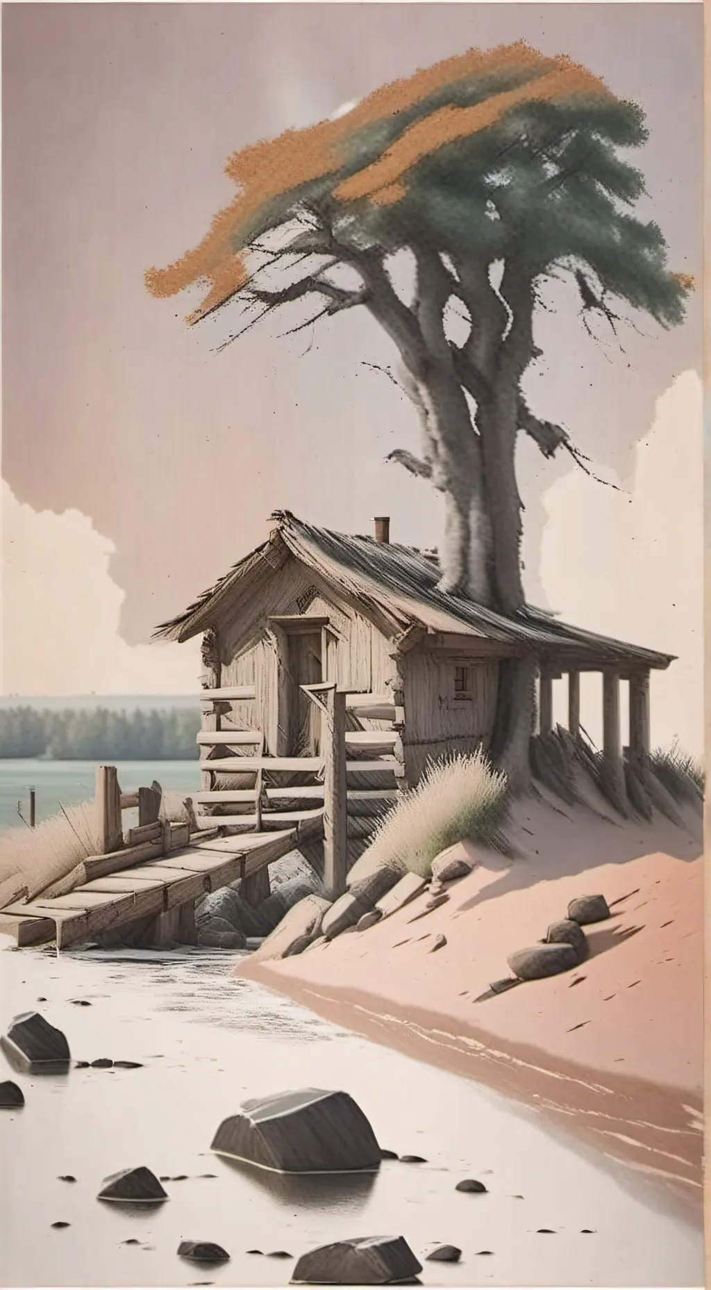 ai character: Ogród  background