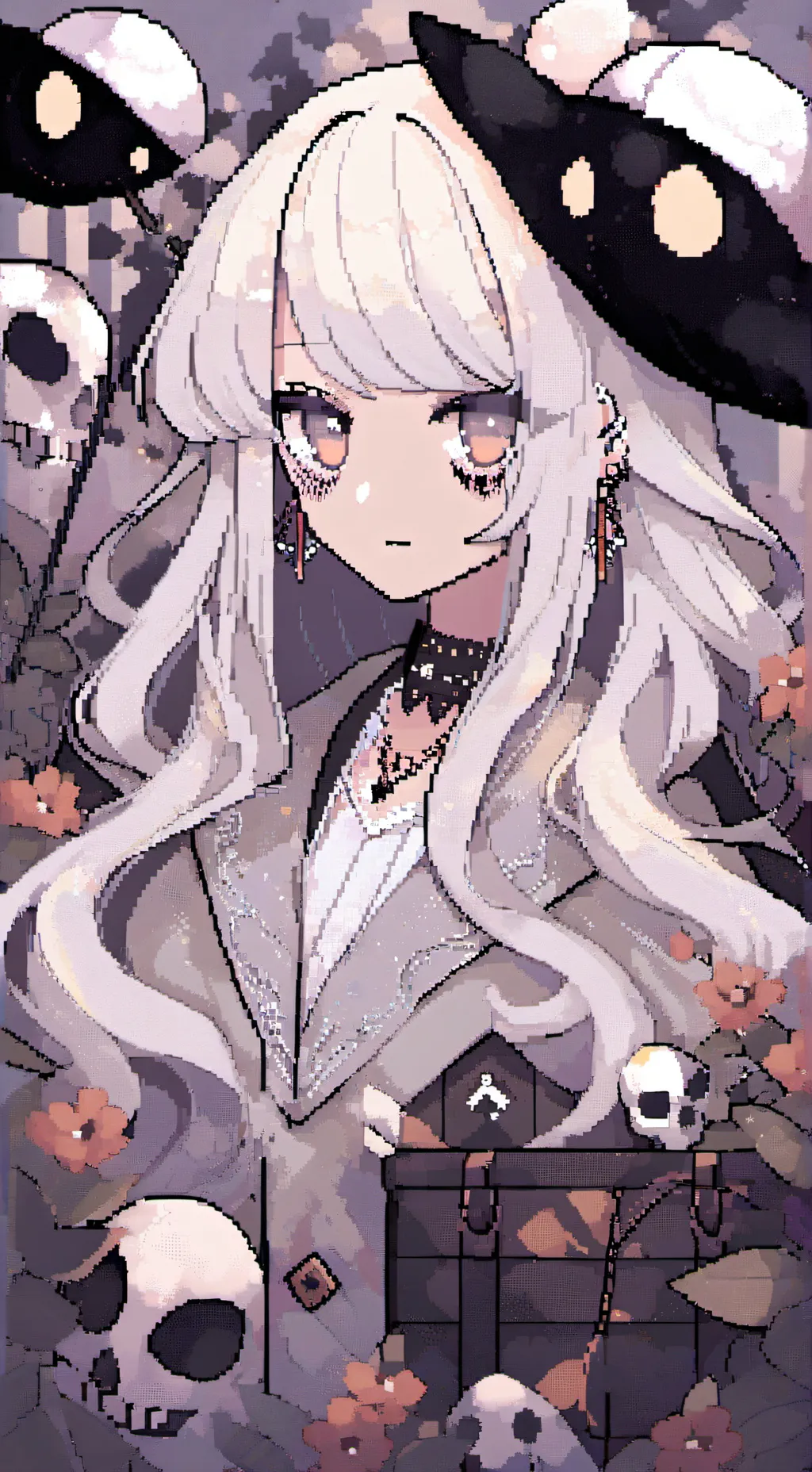 ai character: you go insane😨😨 background