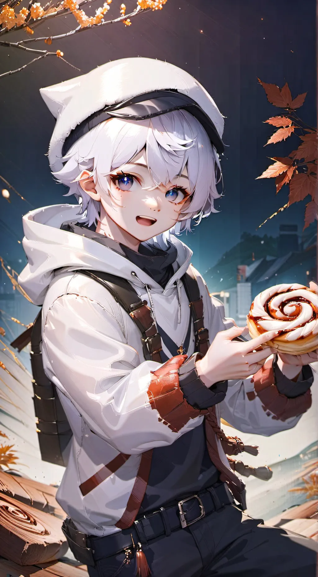 ai character: luca background