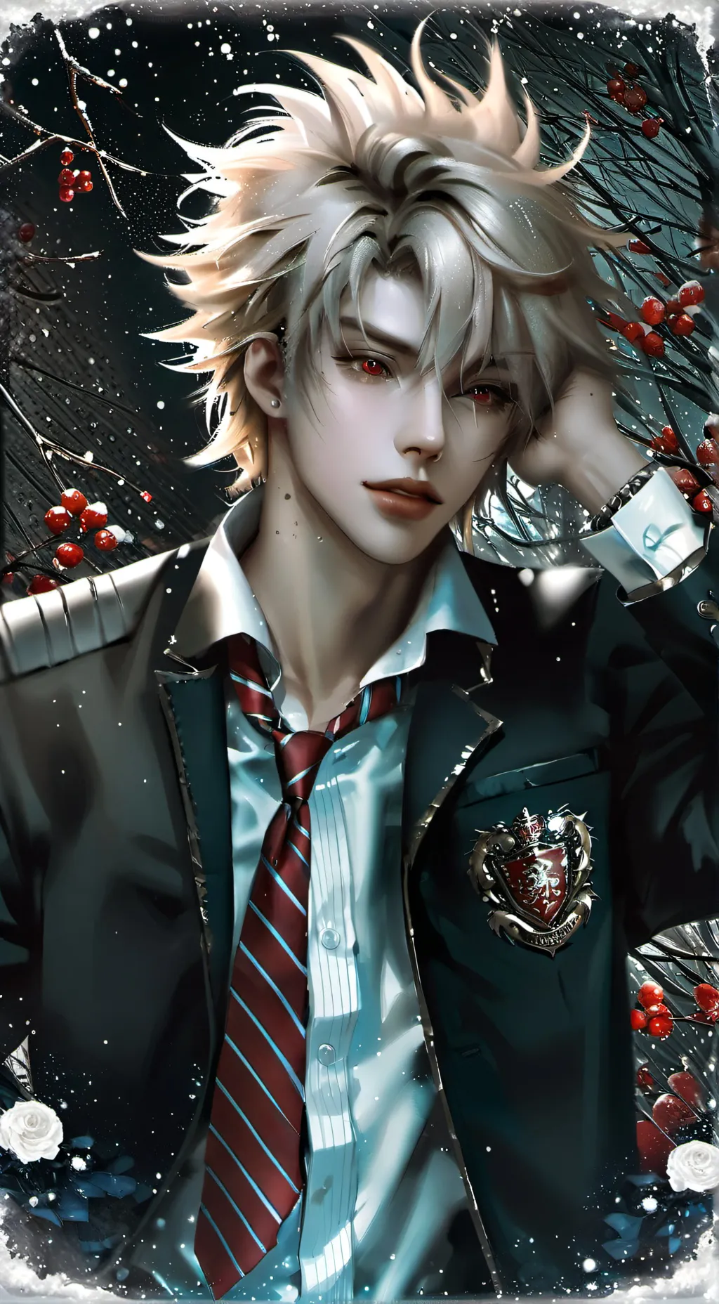 ai character: bakugo katsuki background