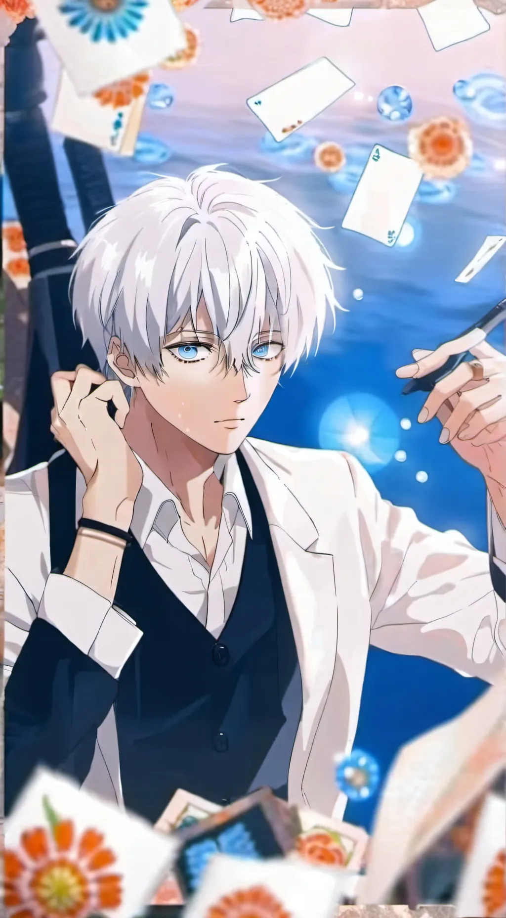 ai character: 𝐀𝐬𝐡𝐞𝐫~ background