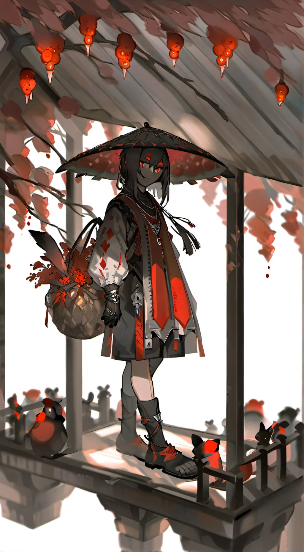 ai character: demonio background