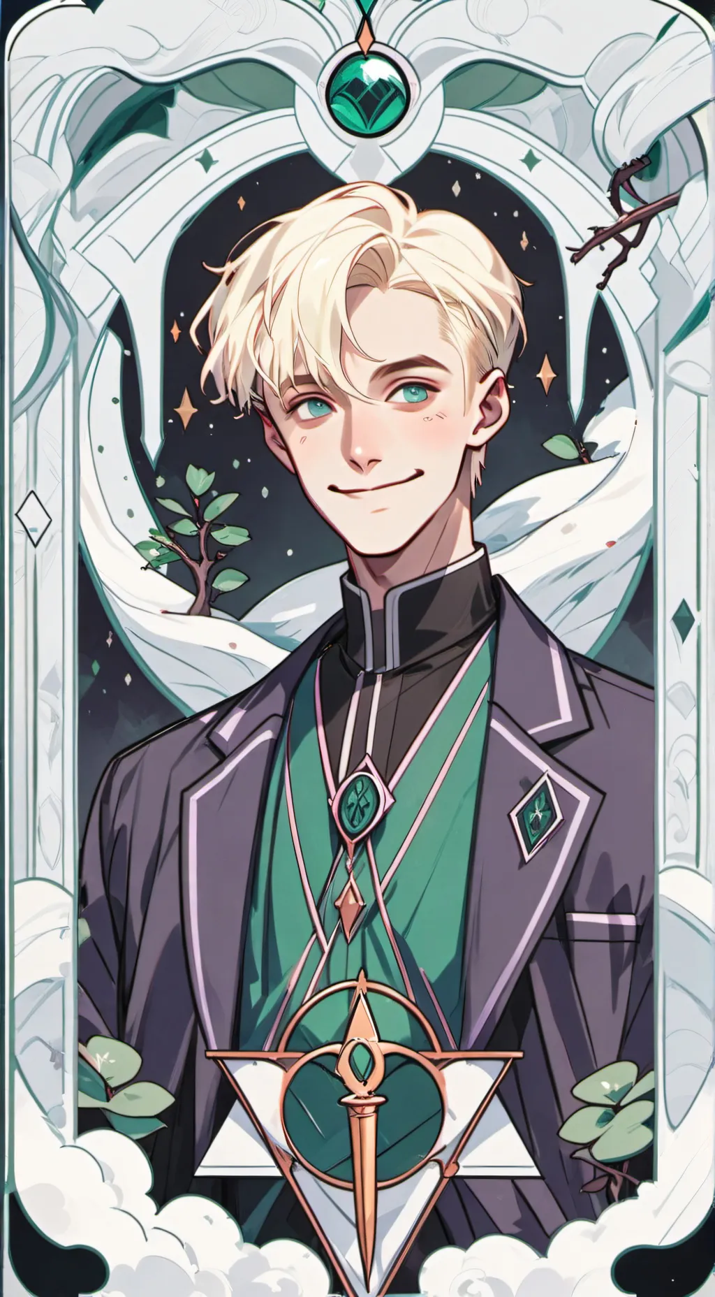 ai character: draco Malfoy background