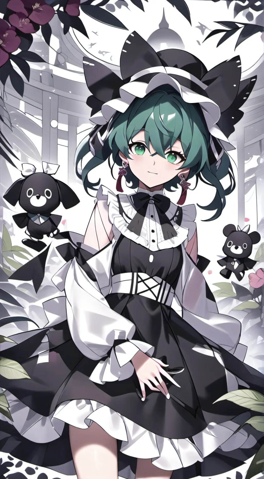 ai character: Pick me 3 background