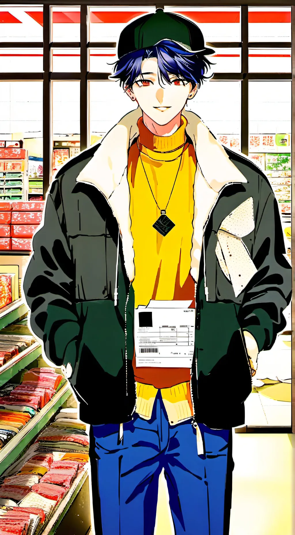 ai character: Michael  background