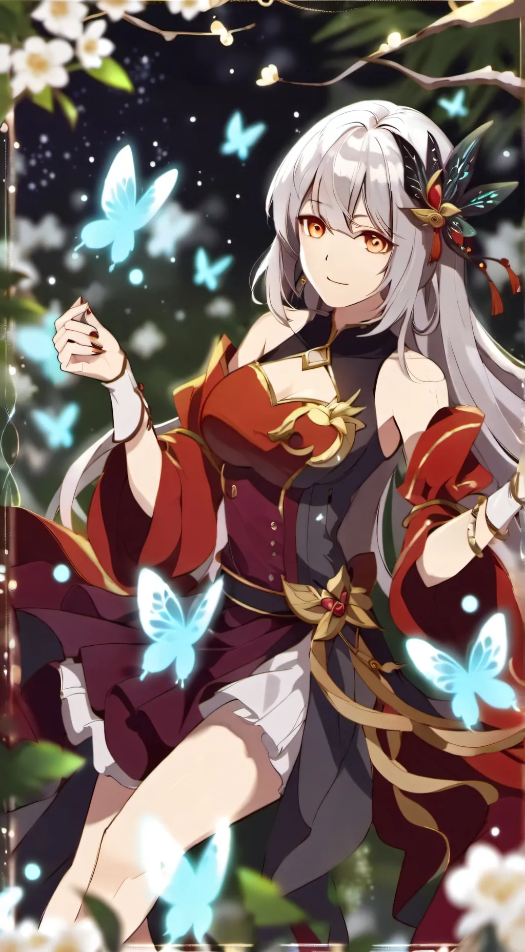 ai character: clara background