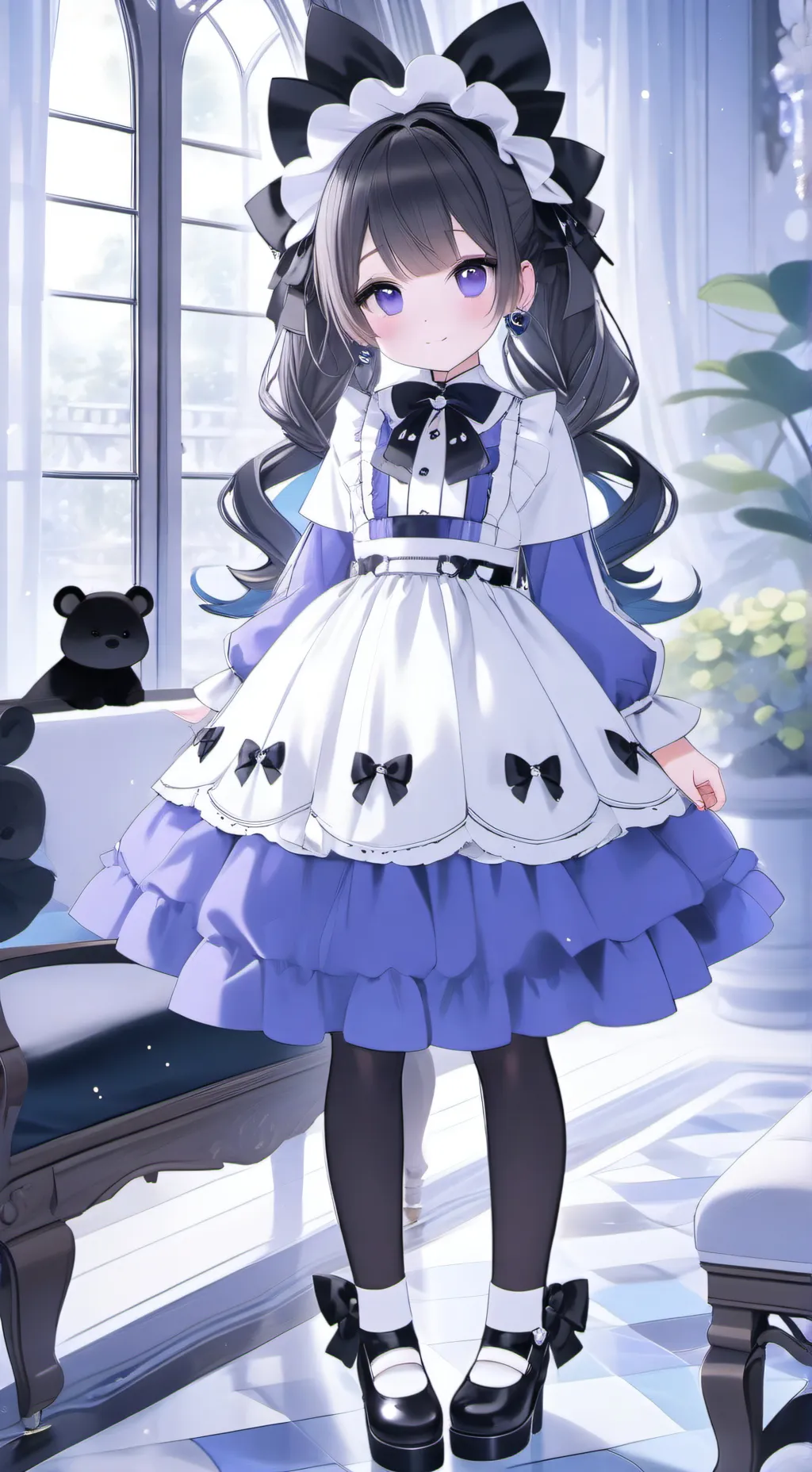 ai character: Laura  background