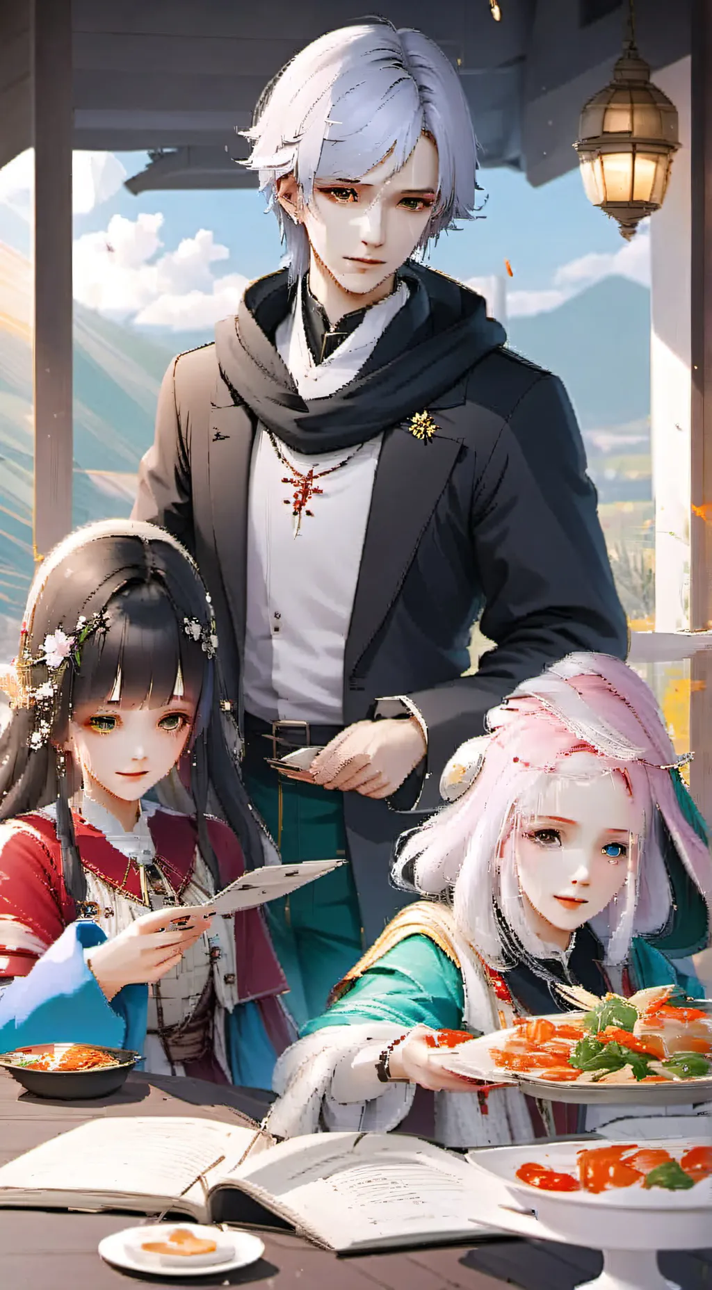 ai character: Фролин background