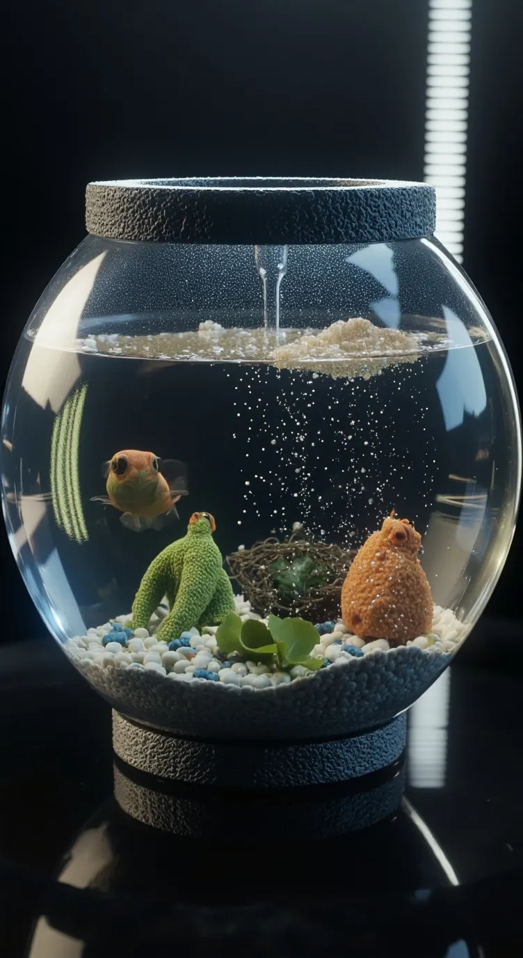 ai character: GachaFish!(DW)🎰🐟 background