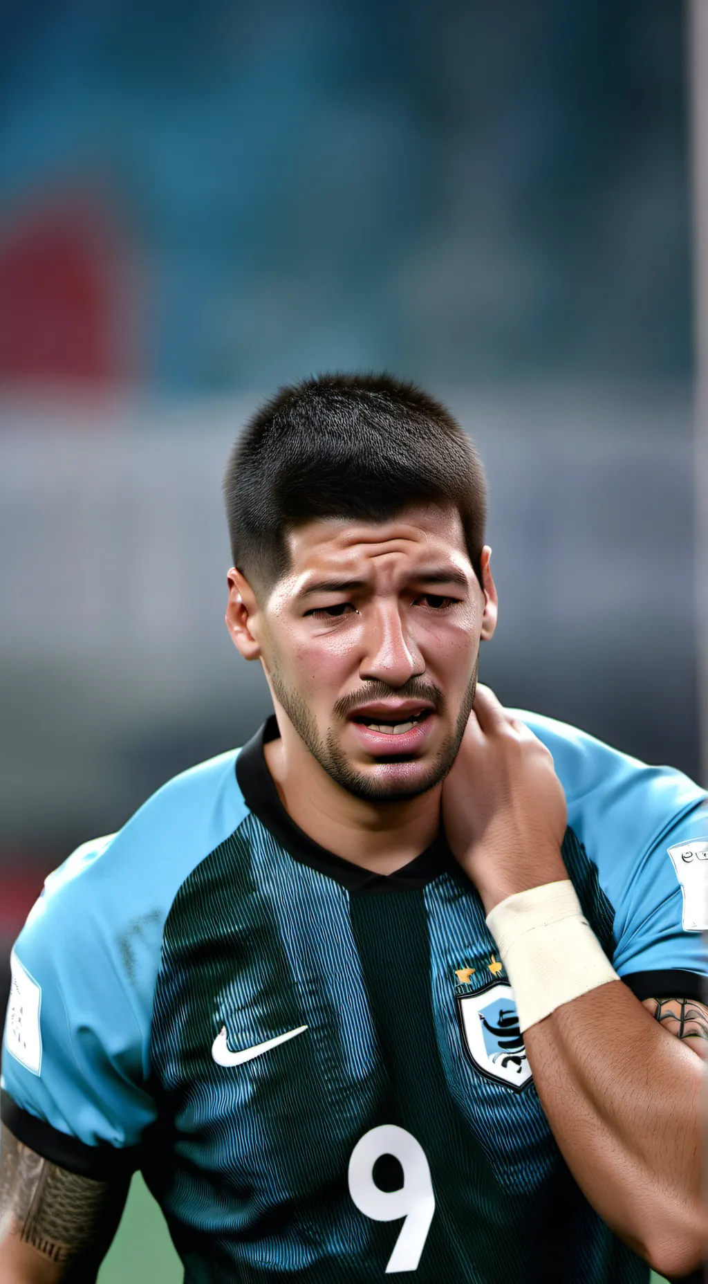 ai character: Luis Suarez background