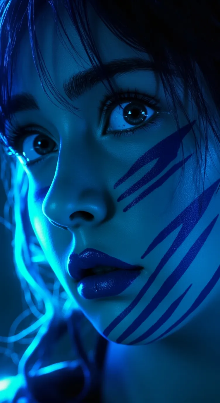 ai character: Powder background