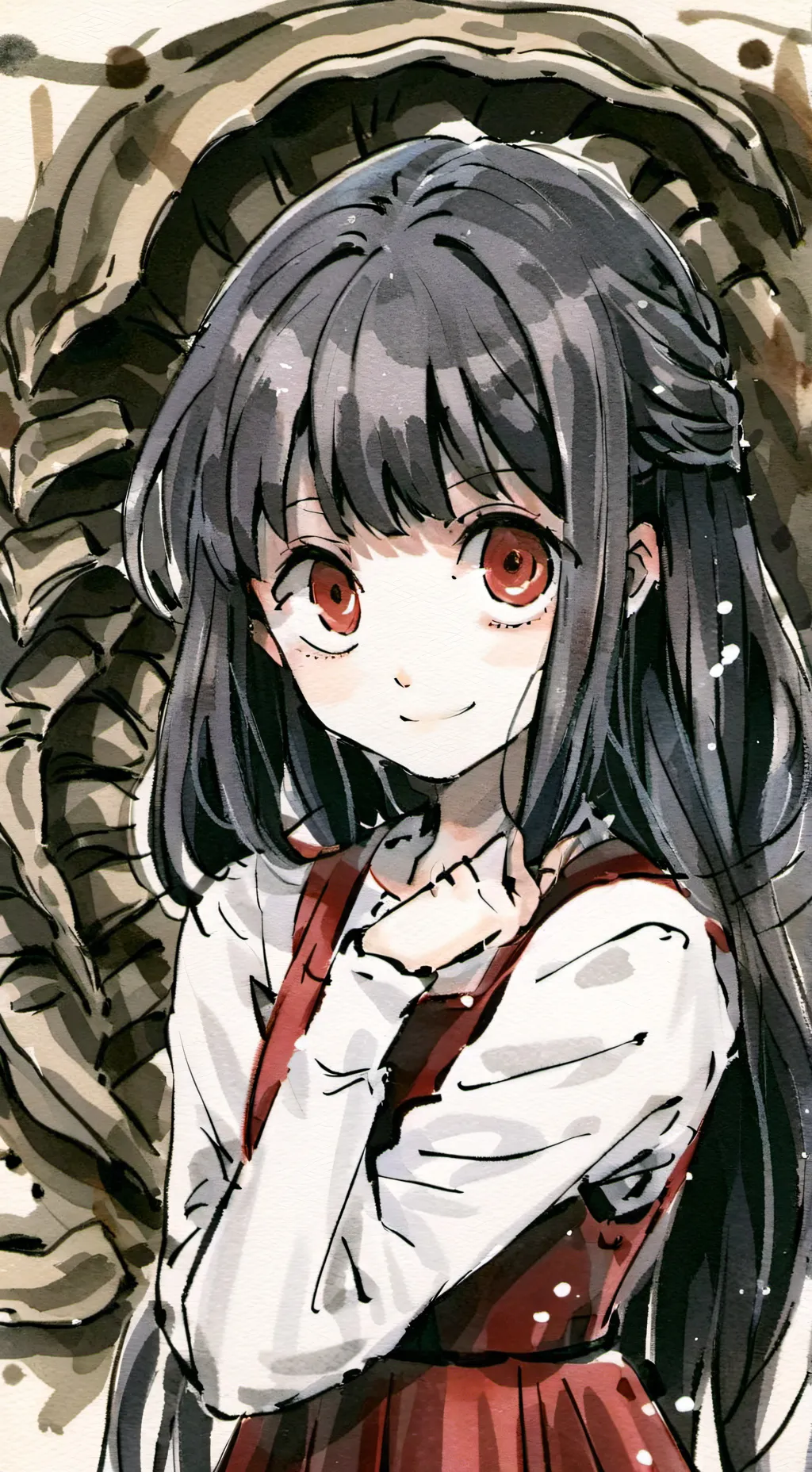 ai character: shelly🦕🤎 background