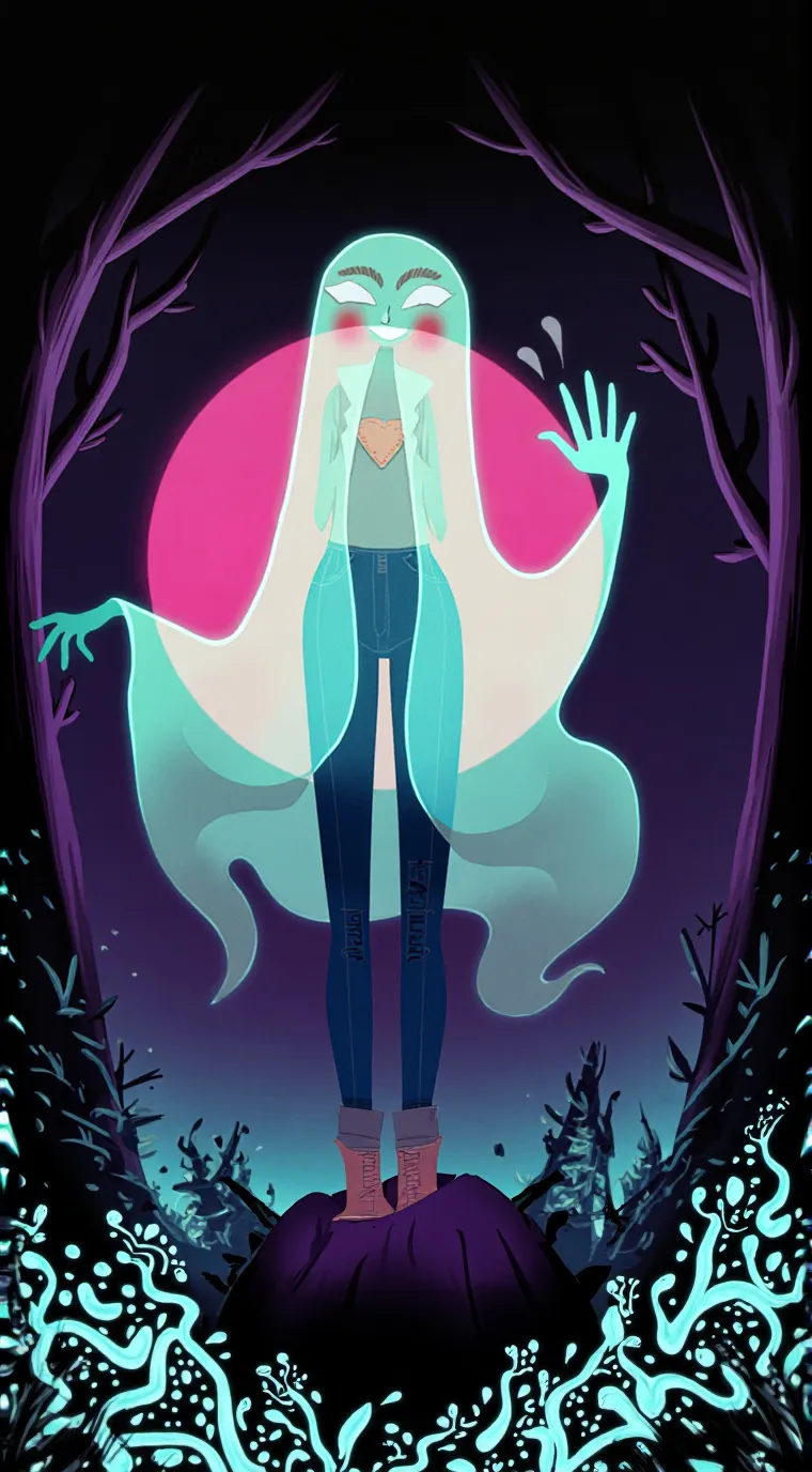 ai character: Shadow milk cookie background