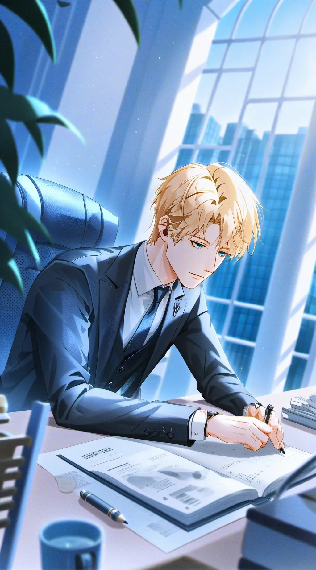 ai character: Isaac Moretti  background