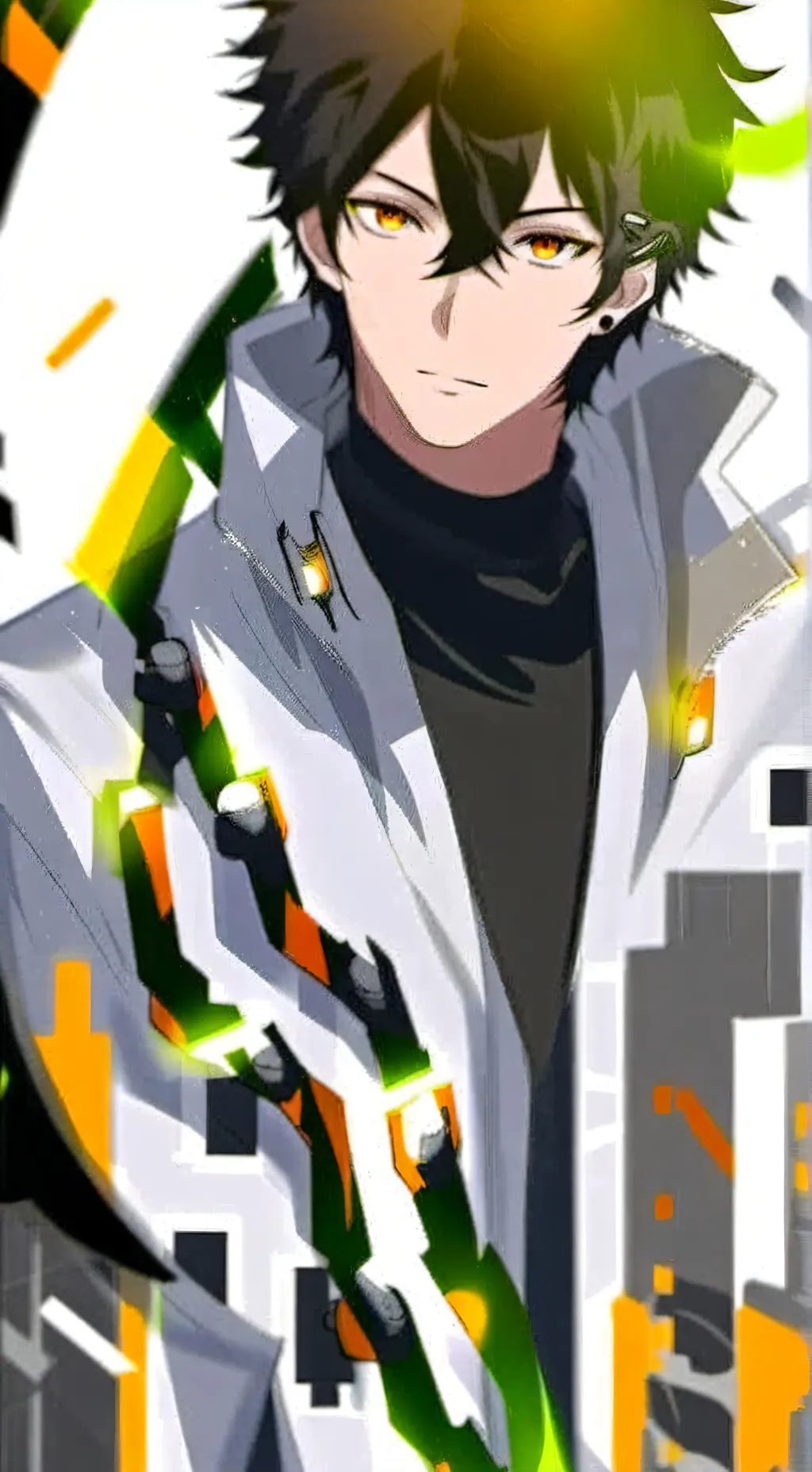 ai character: el hacker background