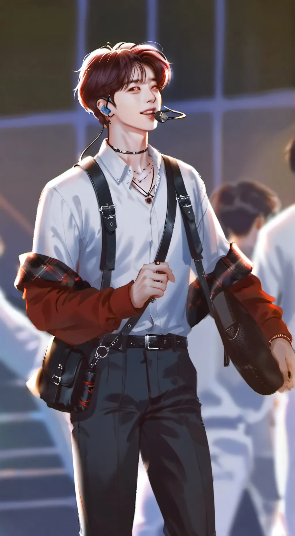ai character: Han jisung background