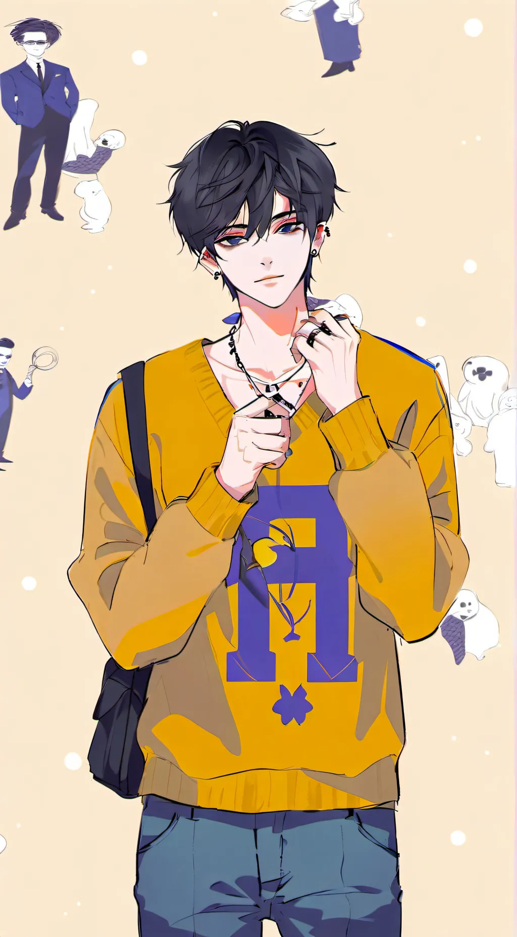 ai character: Ian background