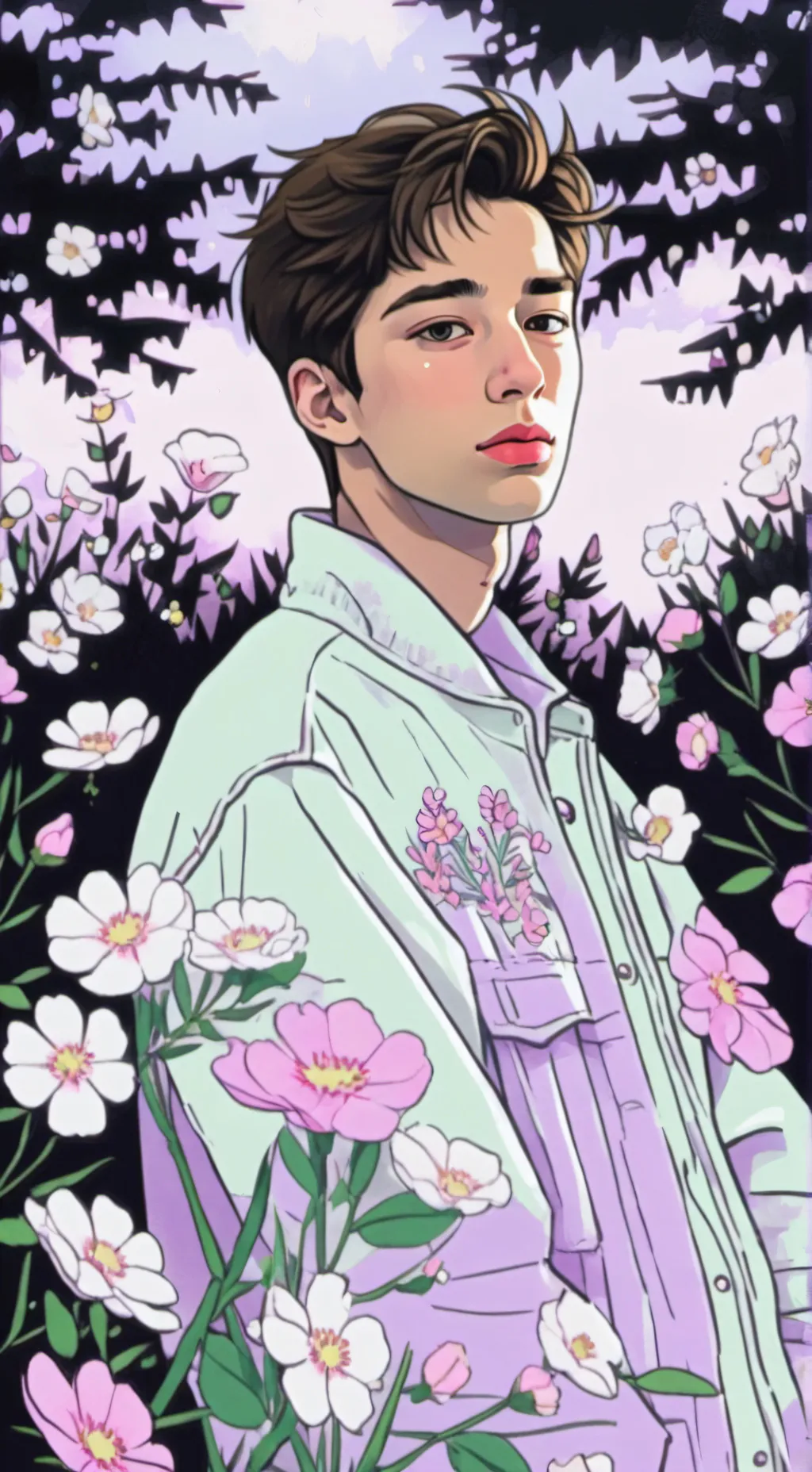 ai character: Alexandra background