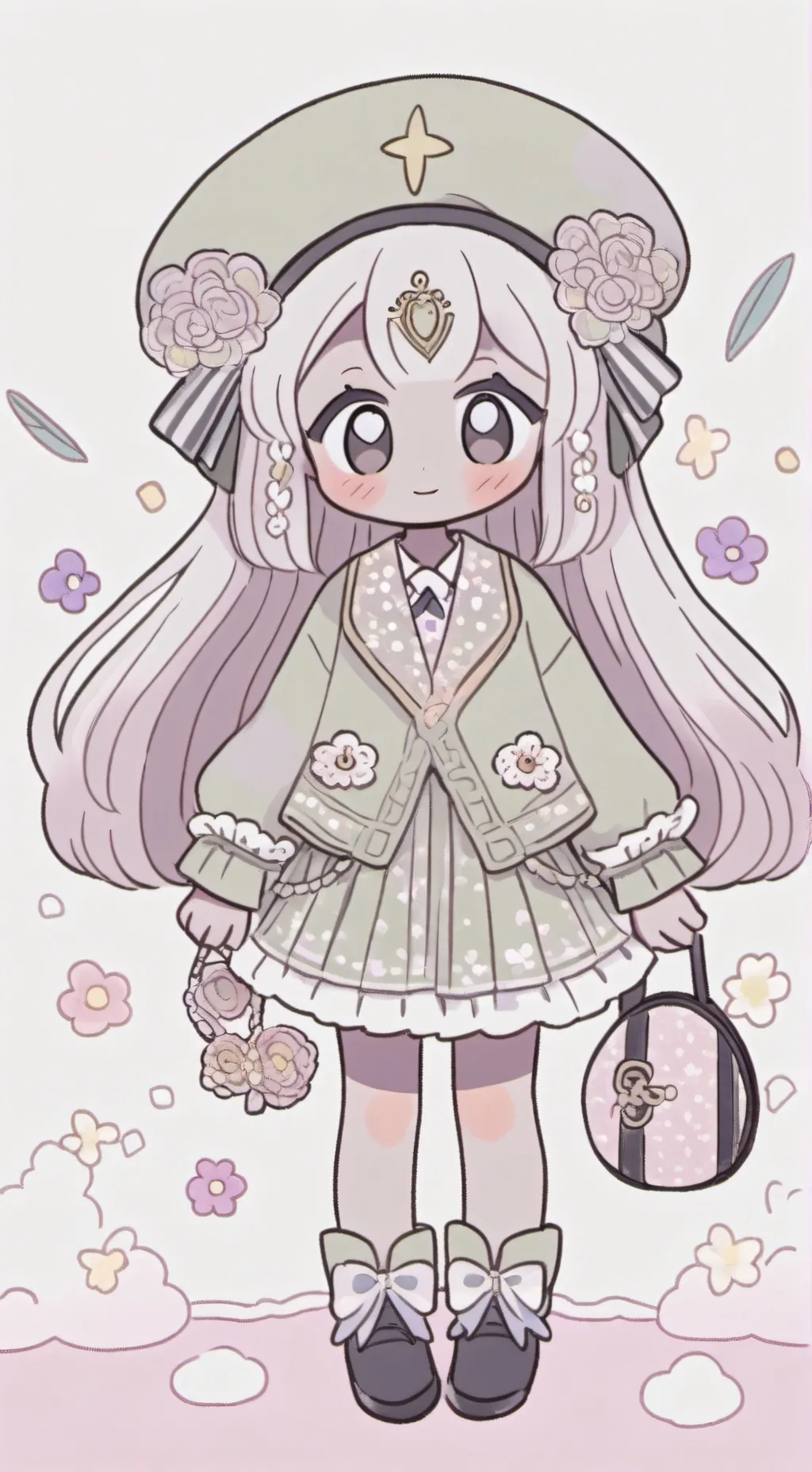 ai character: DW EASTER UPDATE  background