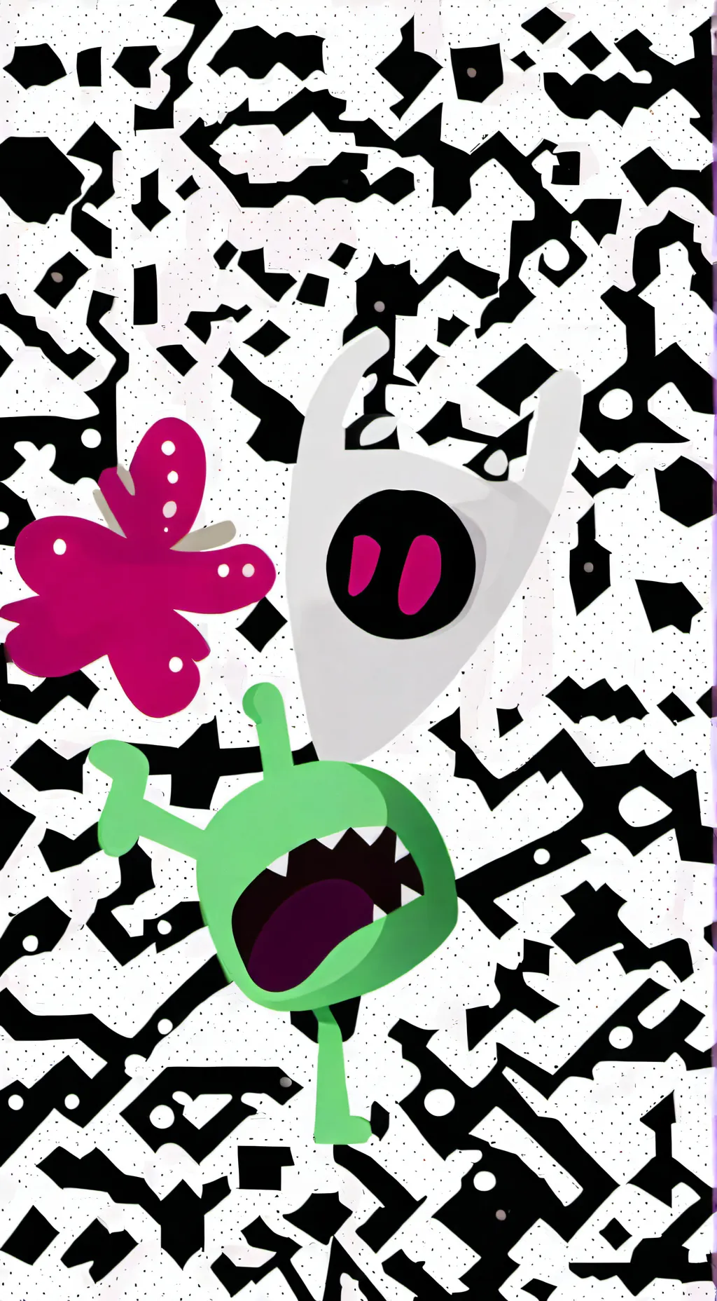 ai character: Zim  background