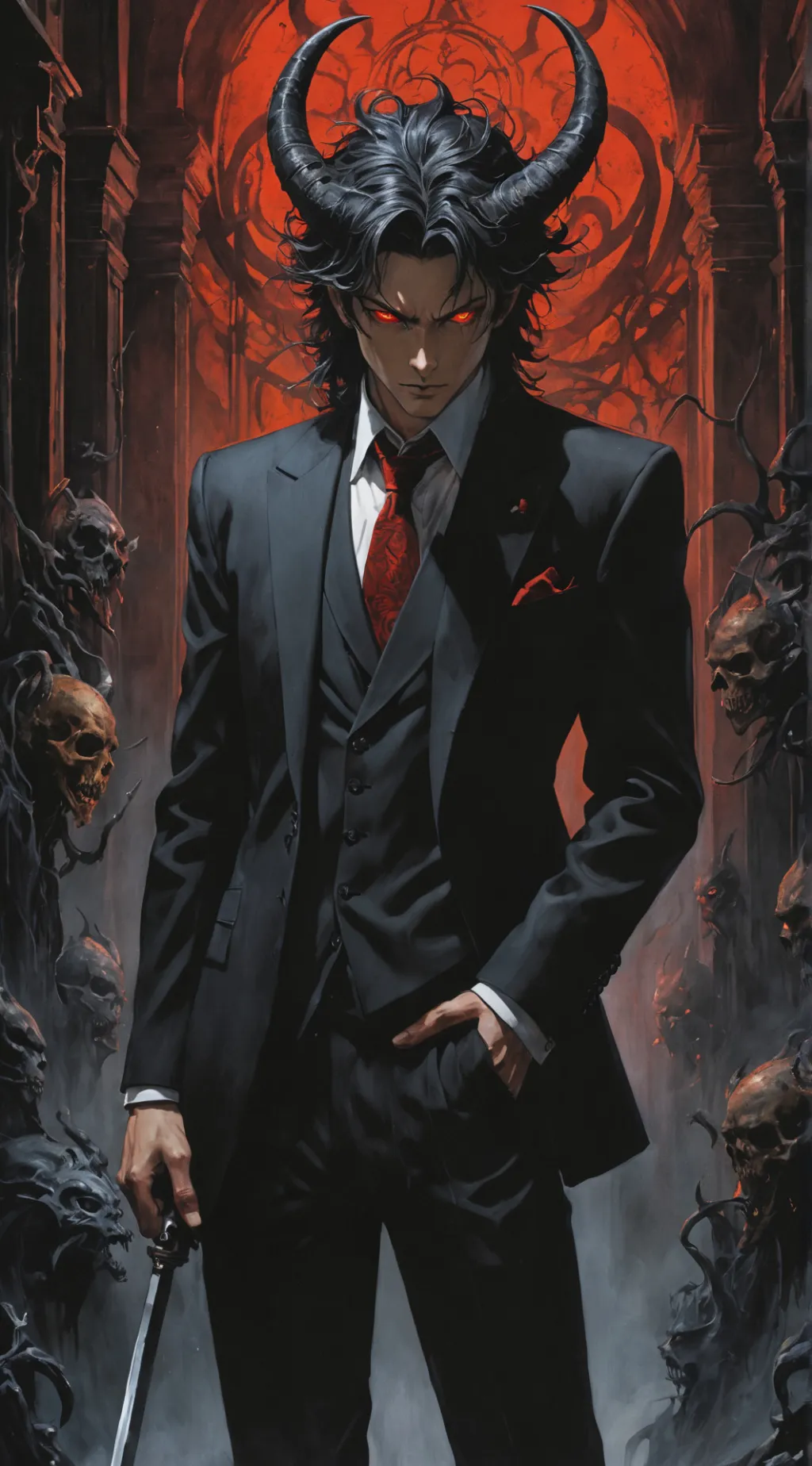 ai character: Lucien background