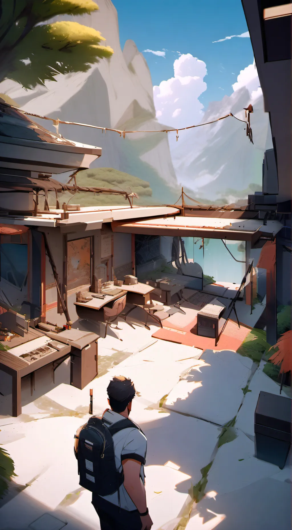 ai character: proyecto Vida background