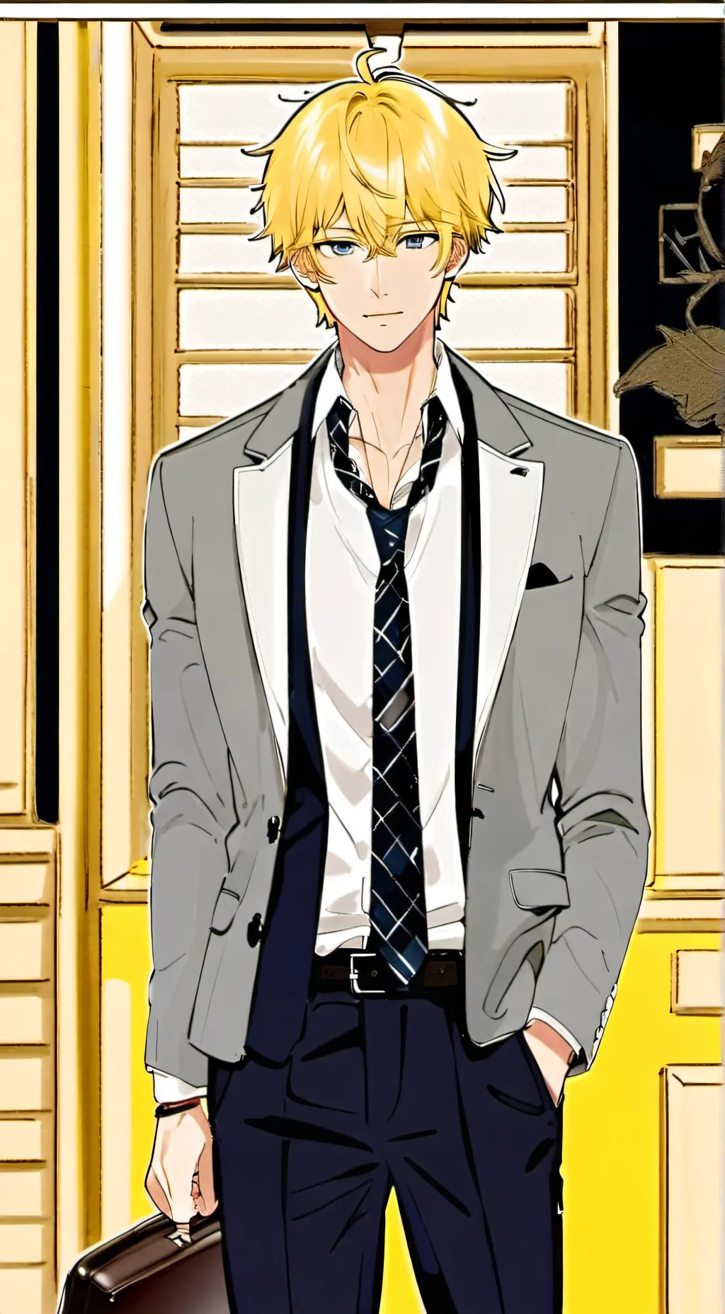 ai character: Carl background