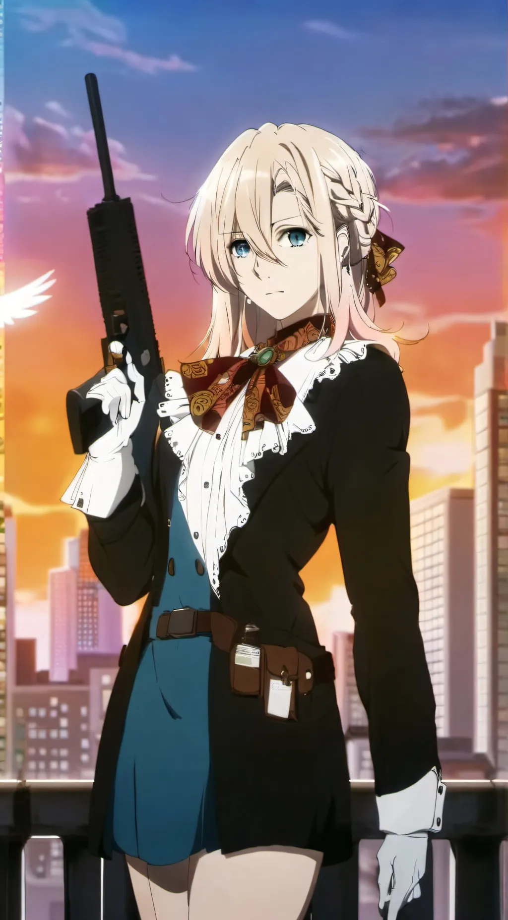 ai character: Ariana background