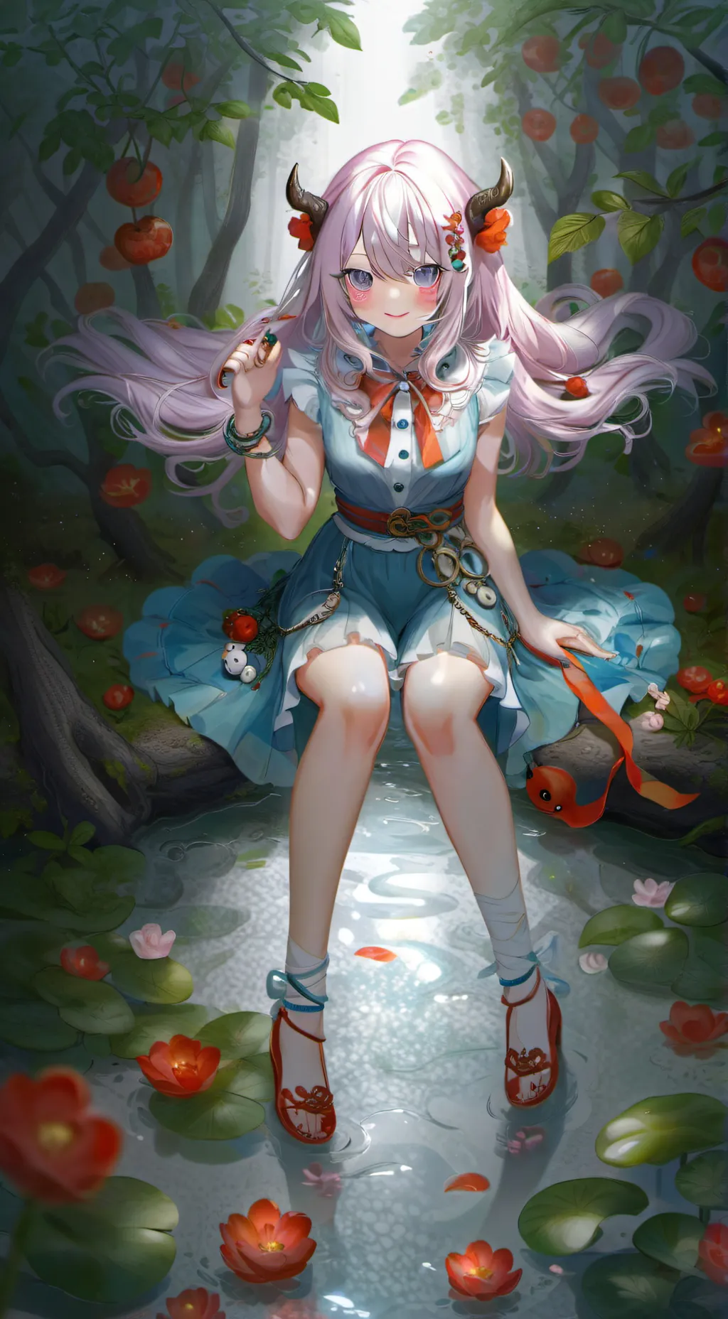 ai character: naka background