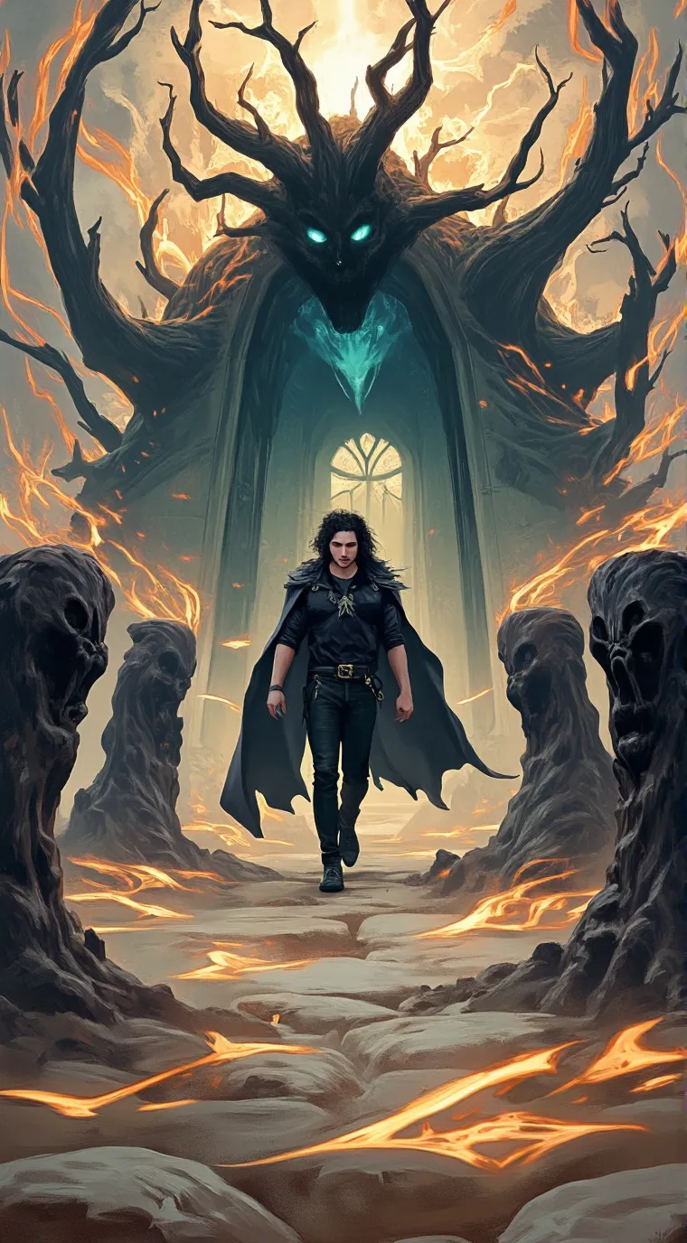 ai character: Ravenbrine  background