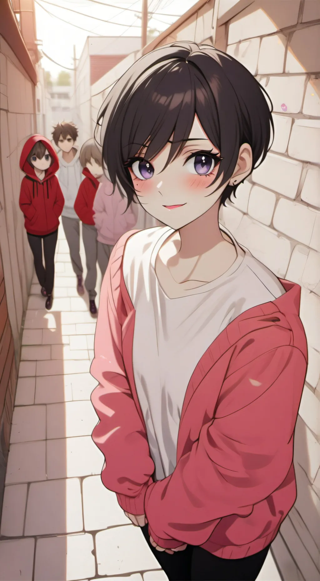 ai character: Sky background