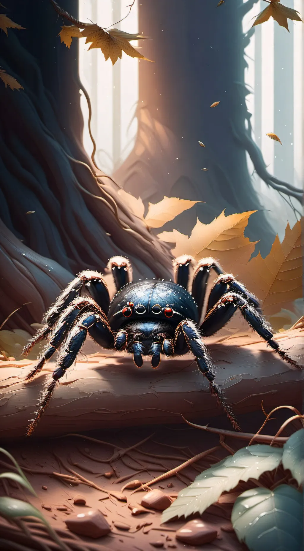 ai character: dd spider background