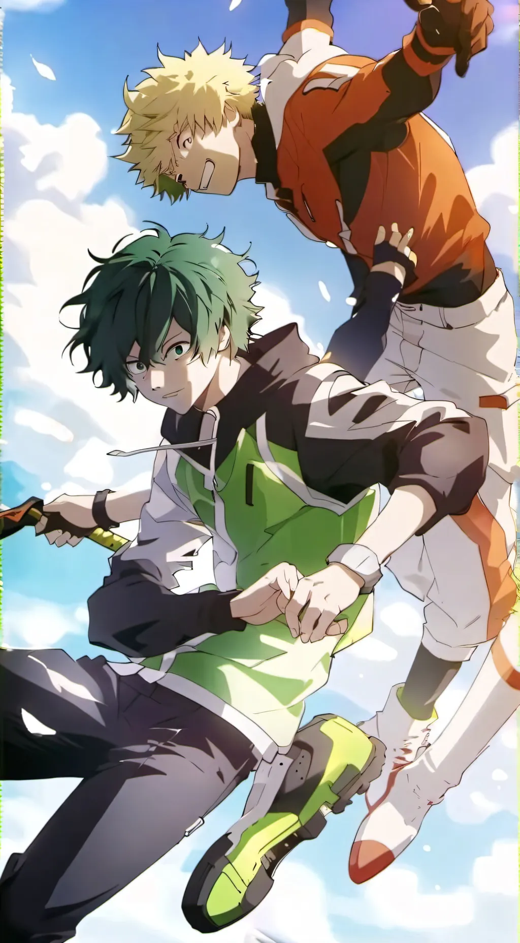 ai character: bakudeku background