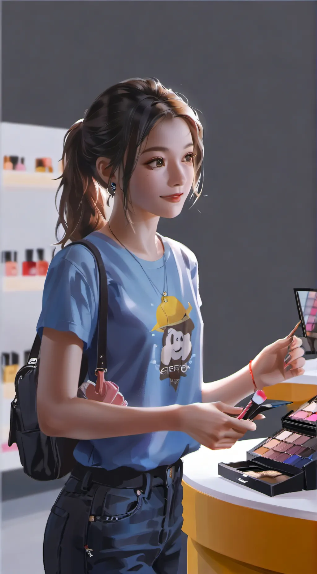 ai character: Liliana  background