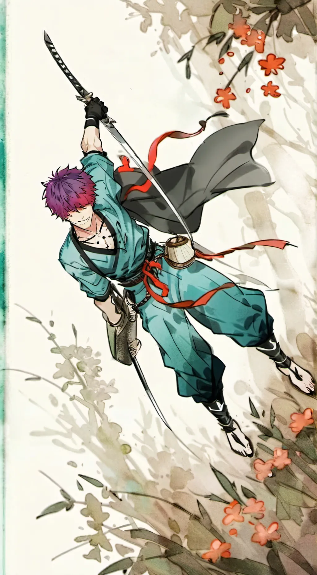 ai character: ник background