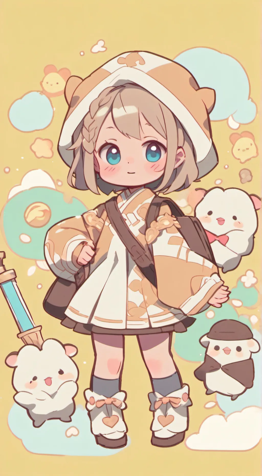 ai character: TalkieSjwrtU background