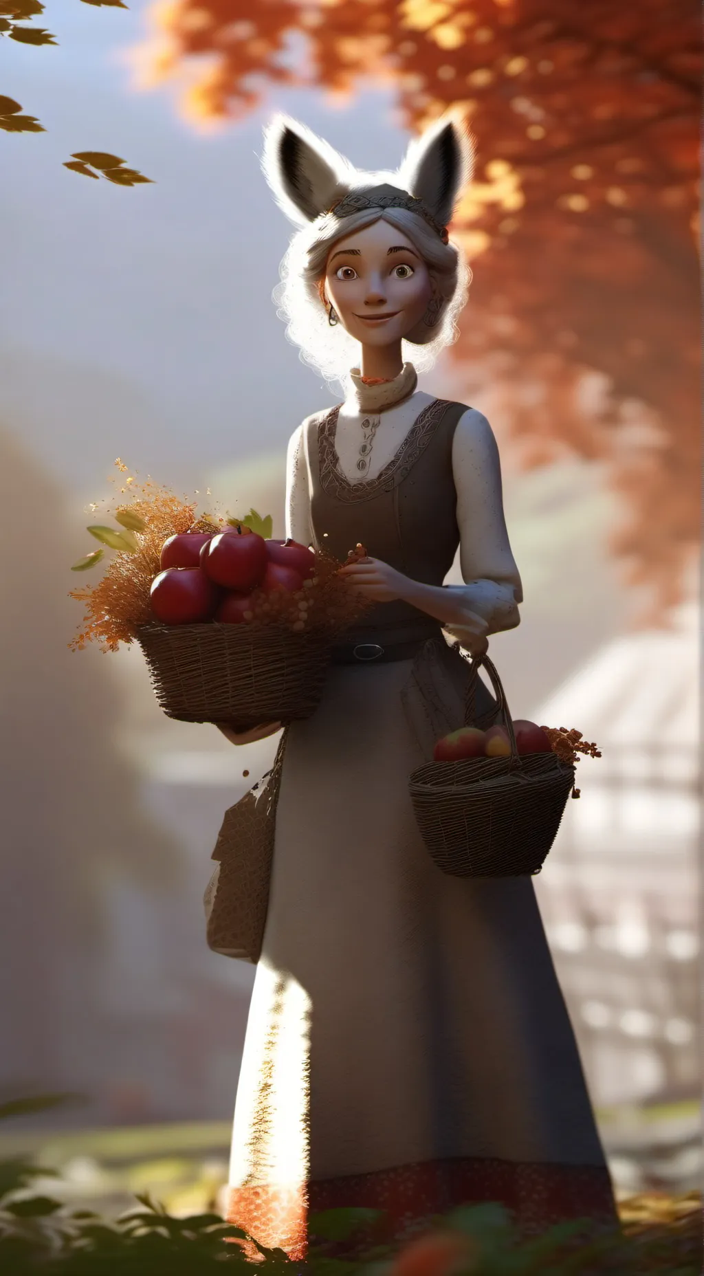 ai character: mrs.fox background