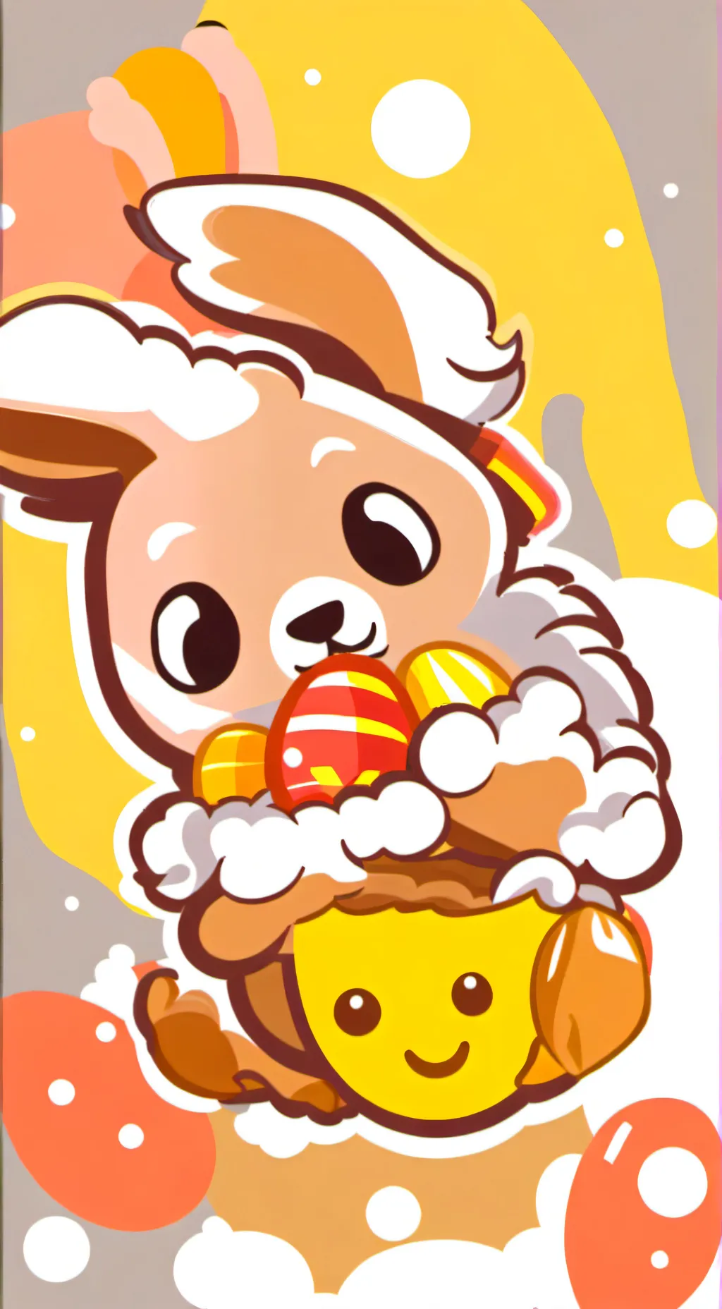 ai character: dw easter!! background