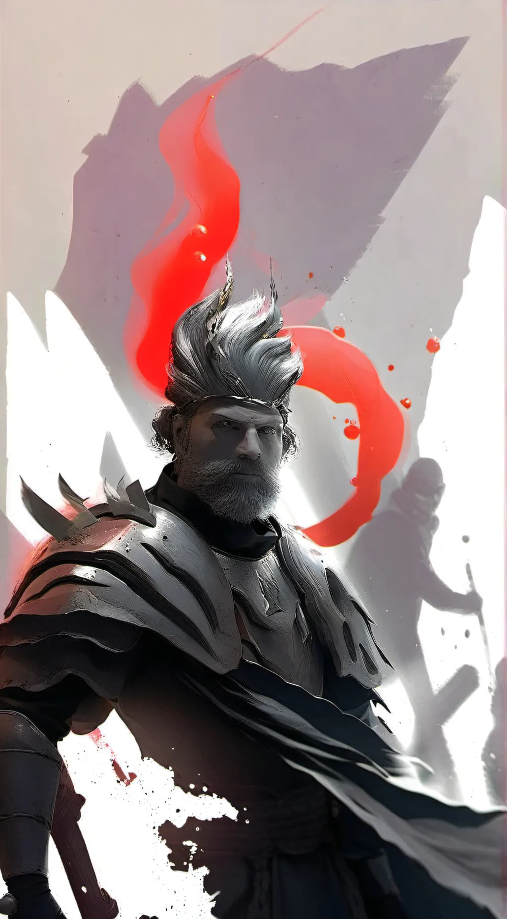 ai character: the legendary war background