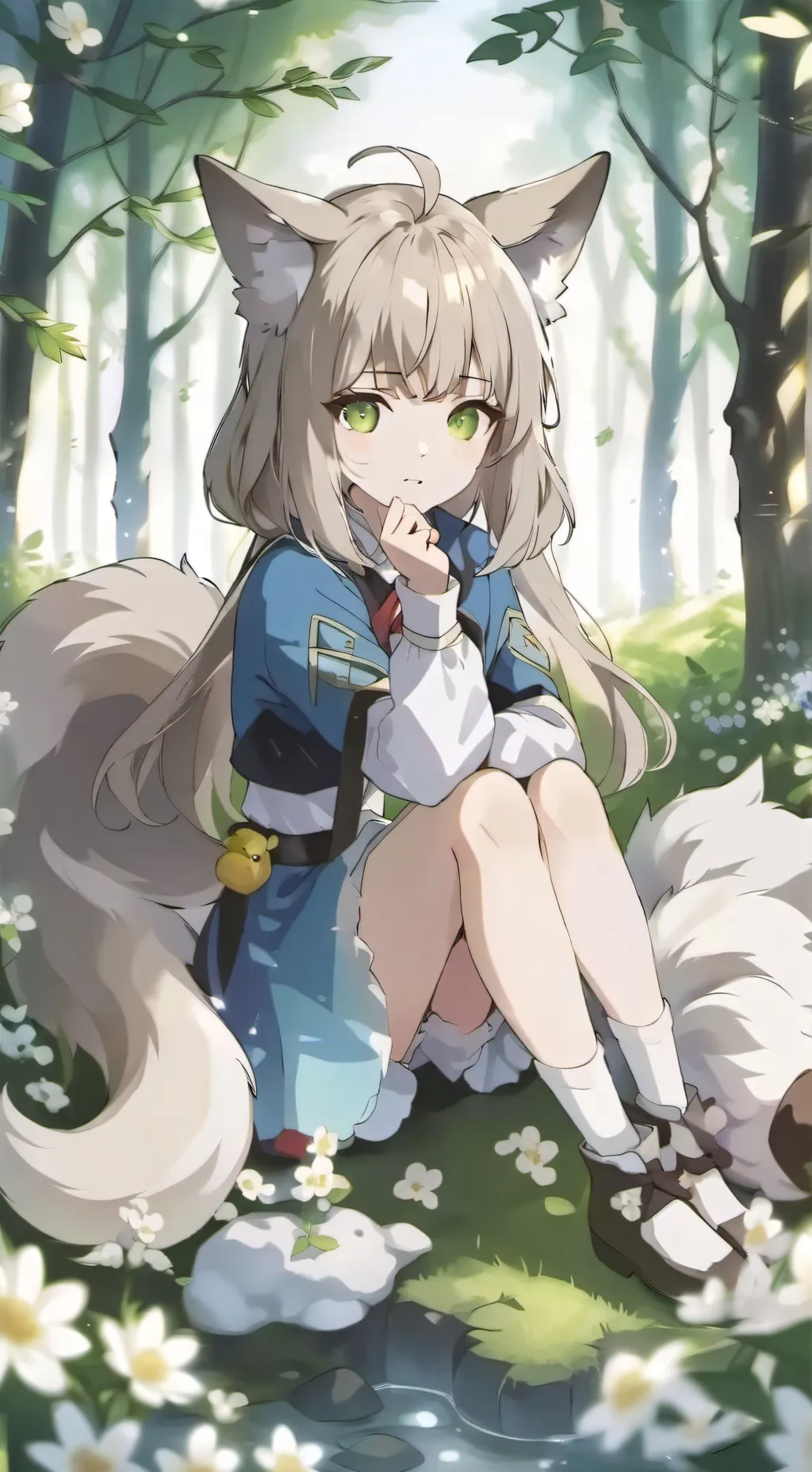 ai character: Maya background