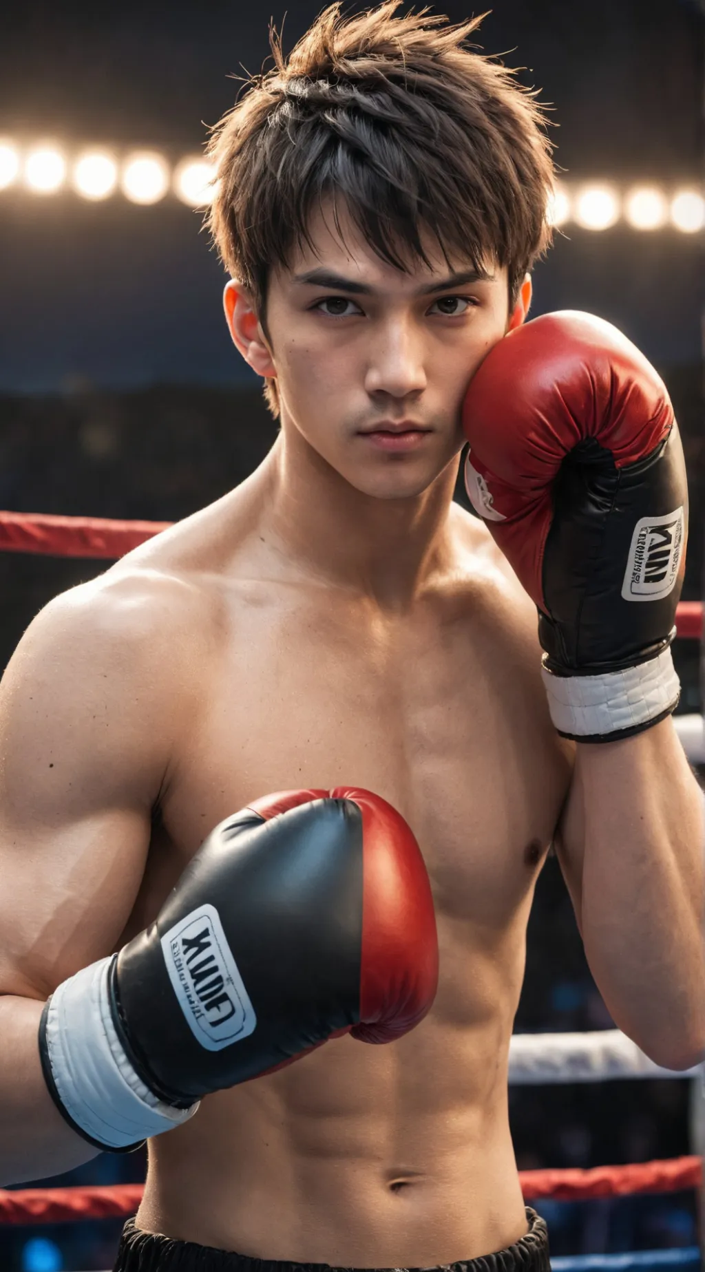 ai character: Mafia Boxer background