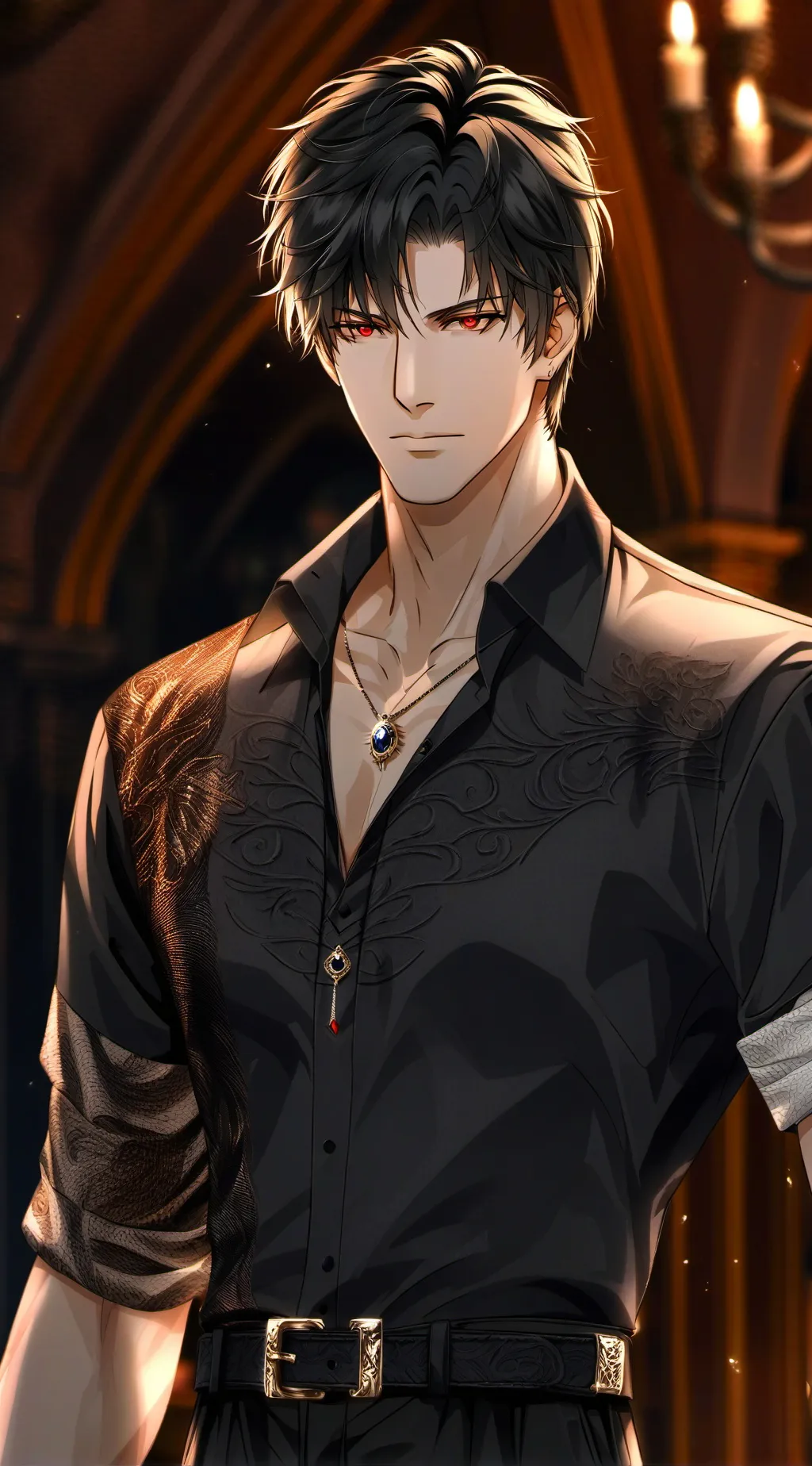 ai character: ⛓️𝑱𝒂𝒌𝒆⛓️ background