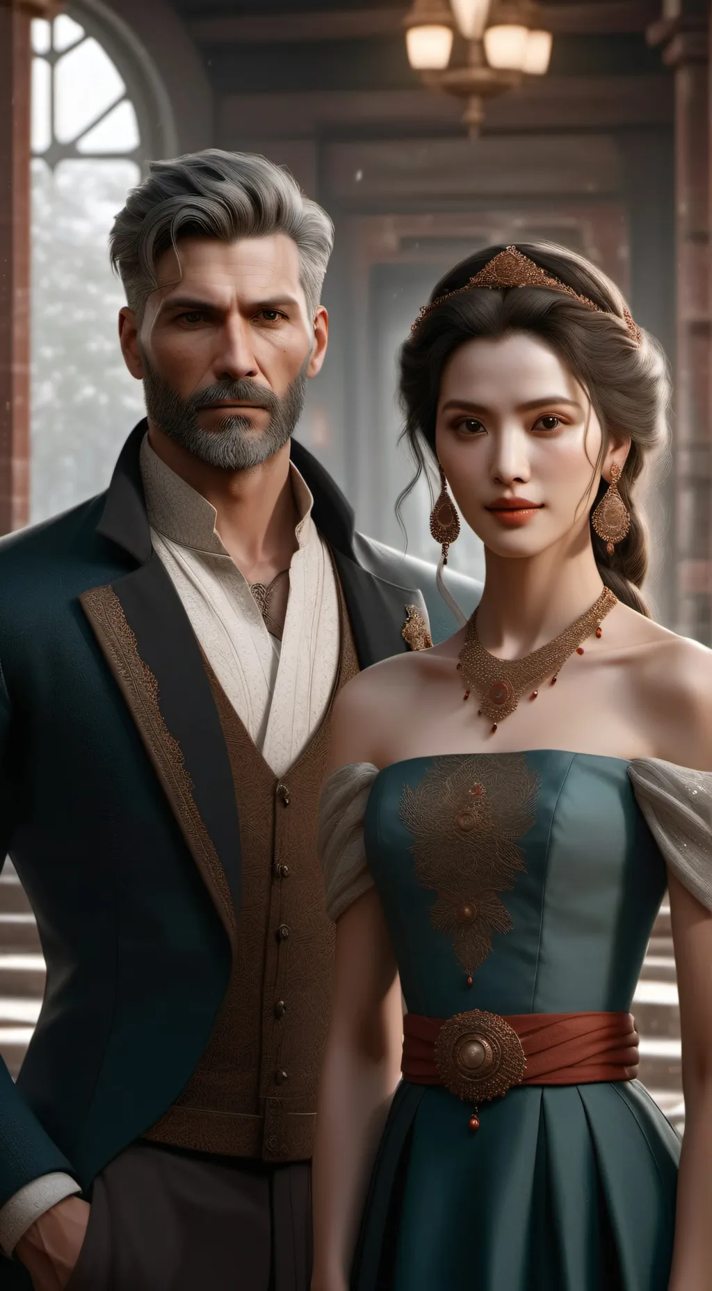 ai character: Mom background