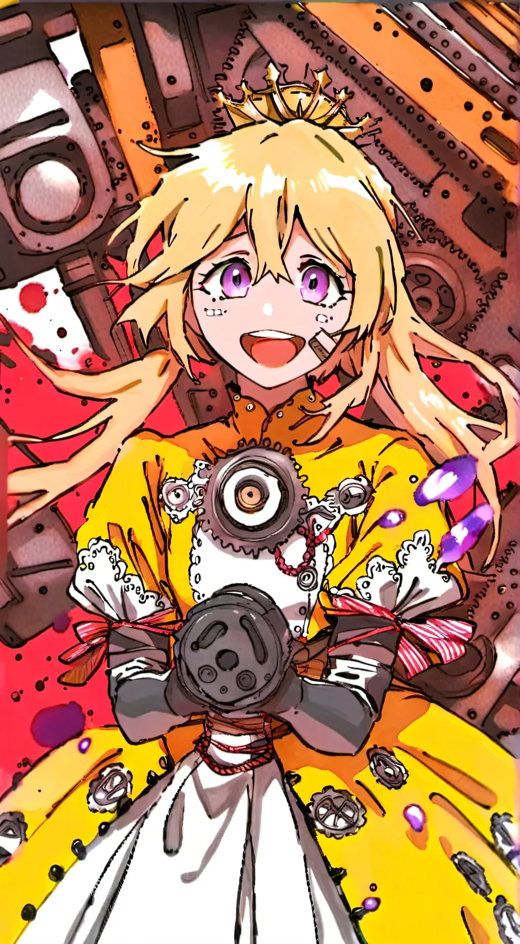 ai character: bonnica fnaf background