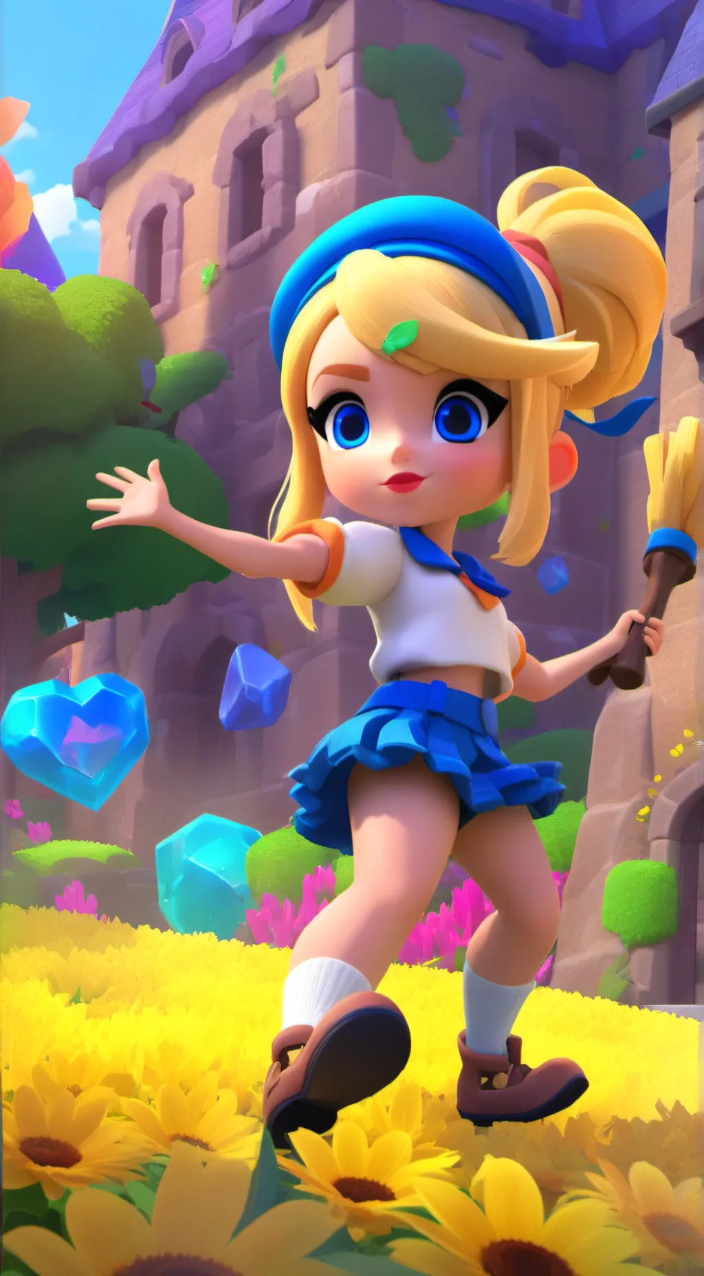 ai character: m background