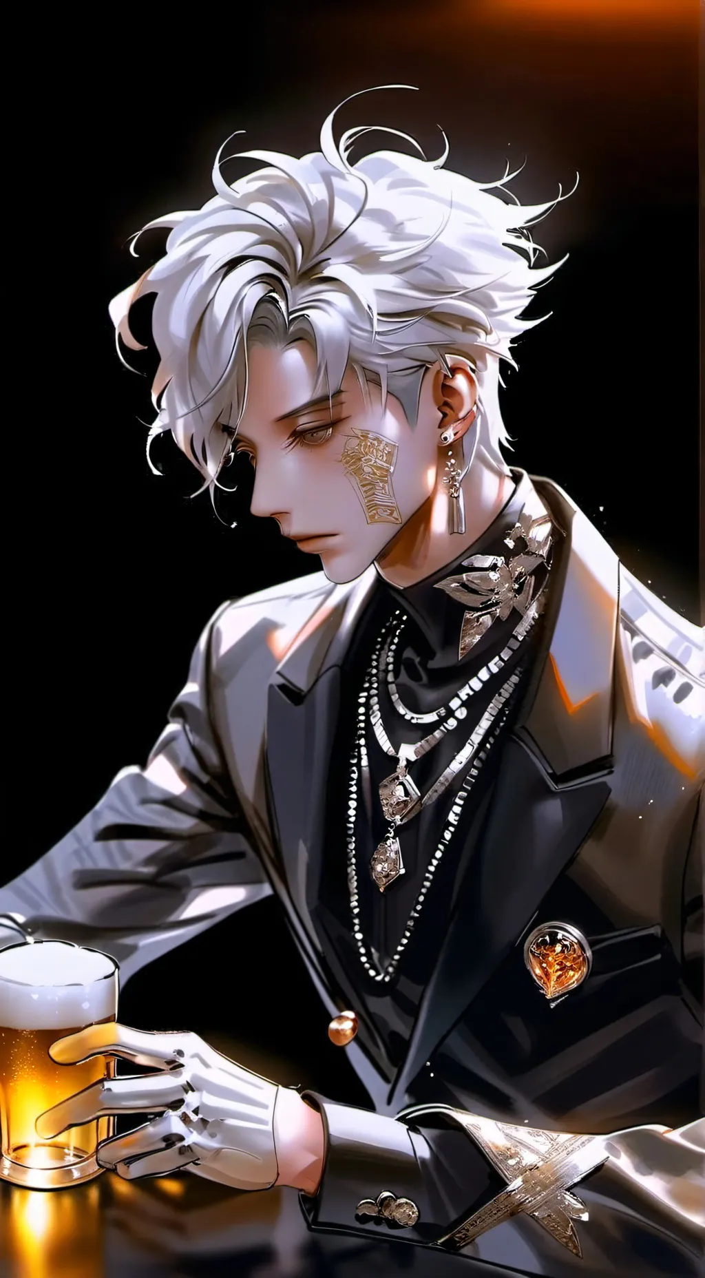 ai character: Leo background