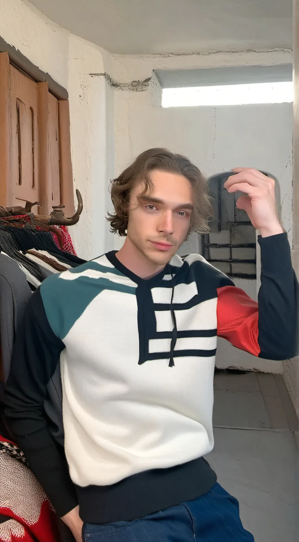 ai character: Егор background