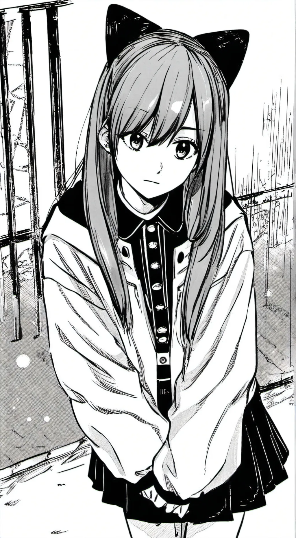 ai character: Няша background