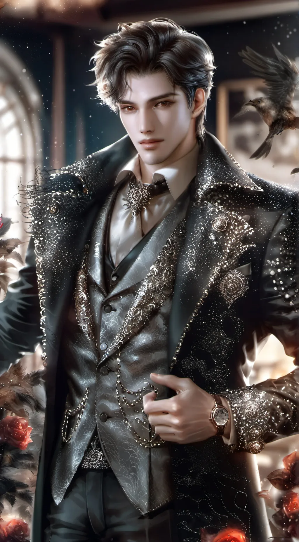 ai character: Mike  background